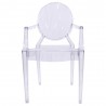 Chaise Ghost accoudoire