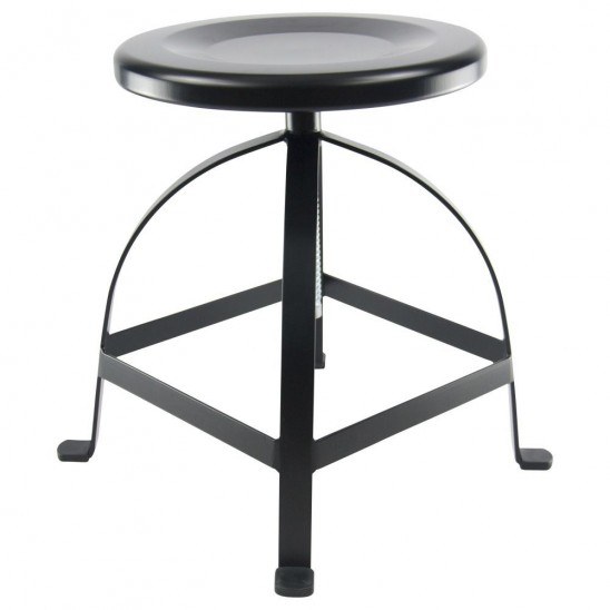 Tabouret Industriel Rotatif Bas